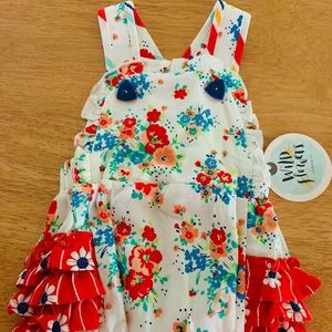 Wild Flowers Parade Bubble NWT